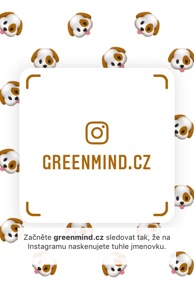 Sledujte mě na Instagramu @greenmind.cz