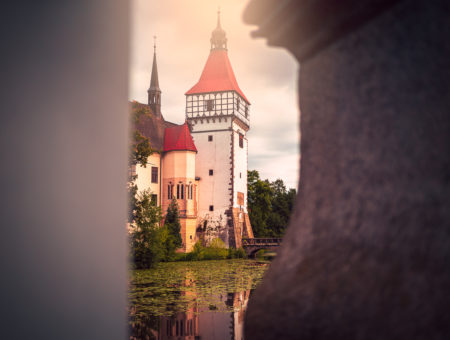 Daňci na zámku Blatná