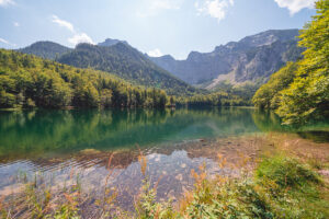 Rakousko se psem - Jezera Vorderer Langbathsee a Hinterer Langbathsee - Výlet - Rakousko se psem - Solná Komora - Greenmind.cz - Cestování se psem