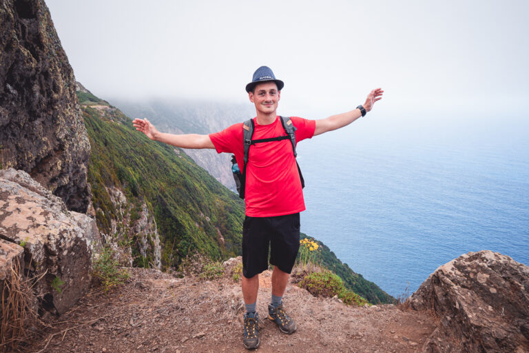 Madeira - Portugalsko - Boca do Risco - Jeden z nejkrásnějších pobřežních treků na ostrově - Výlet - Greenmind.cz - Cestování se psem
